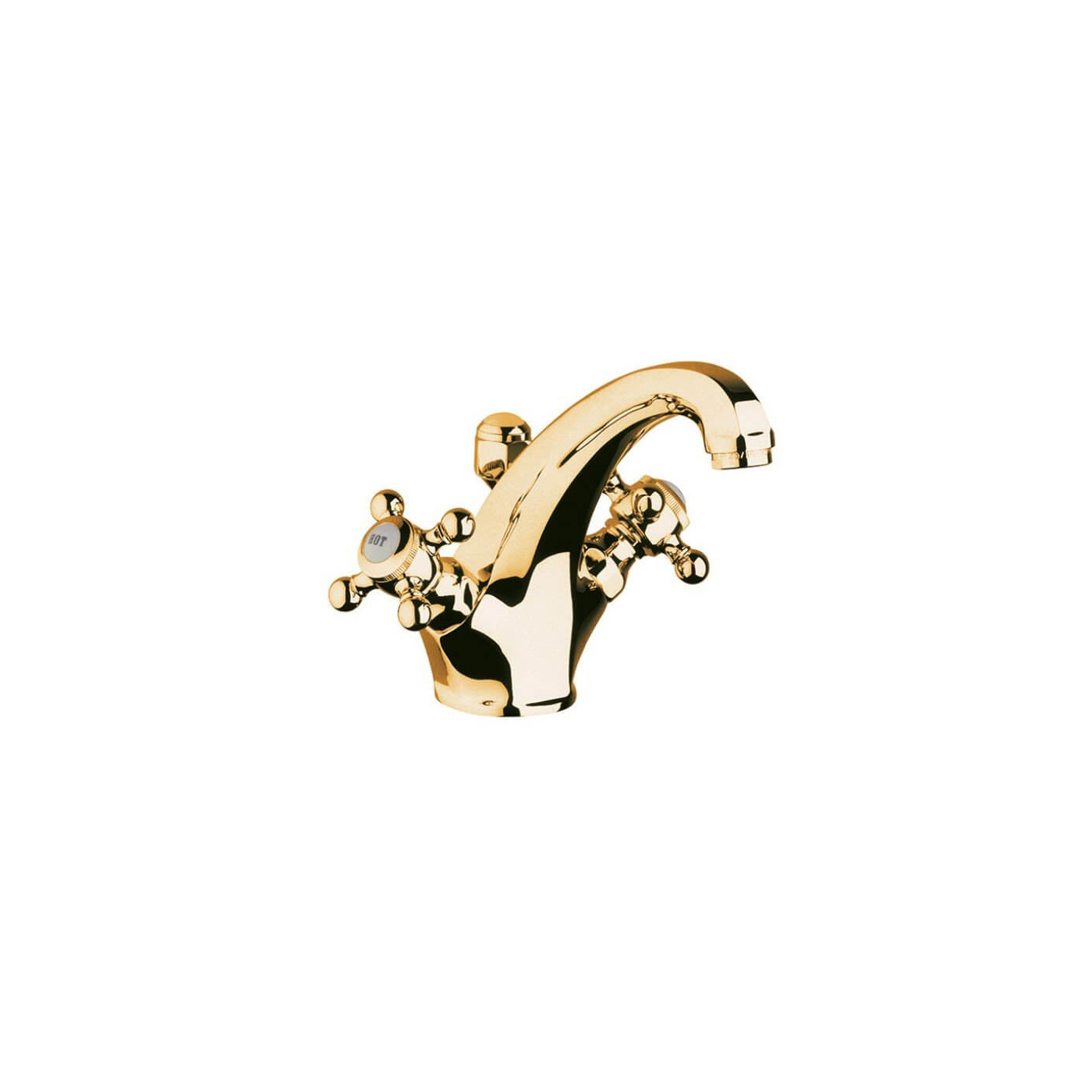 Bateria Umywalkowa Adlon Pozłacana DN 8 510104520 Kludi