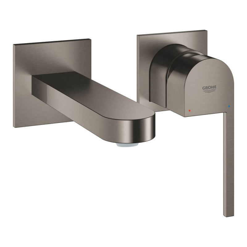 2-Otworowa Bateria Umywalkowa Rozmiar M GROHE Plus Brushed Hard Graphite 29303AL3 Grohe