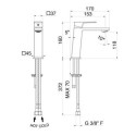 Bateria Umywalkowa Lys V25011 Vema