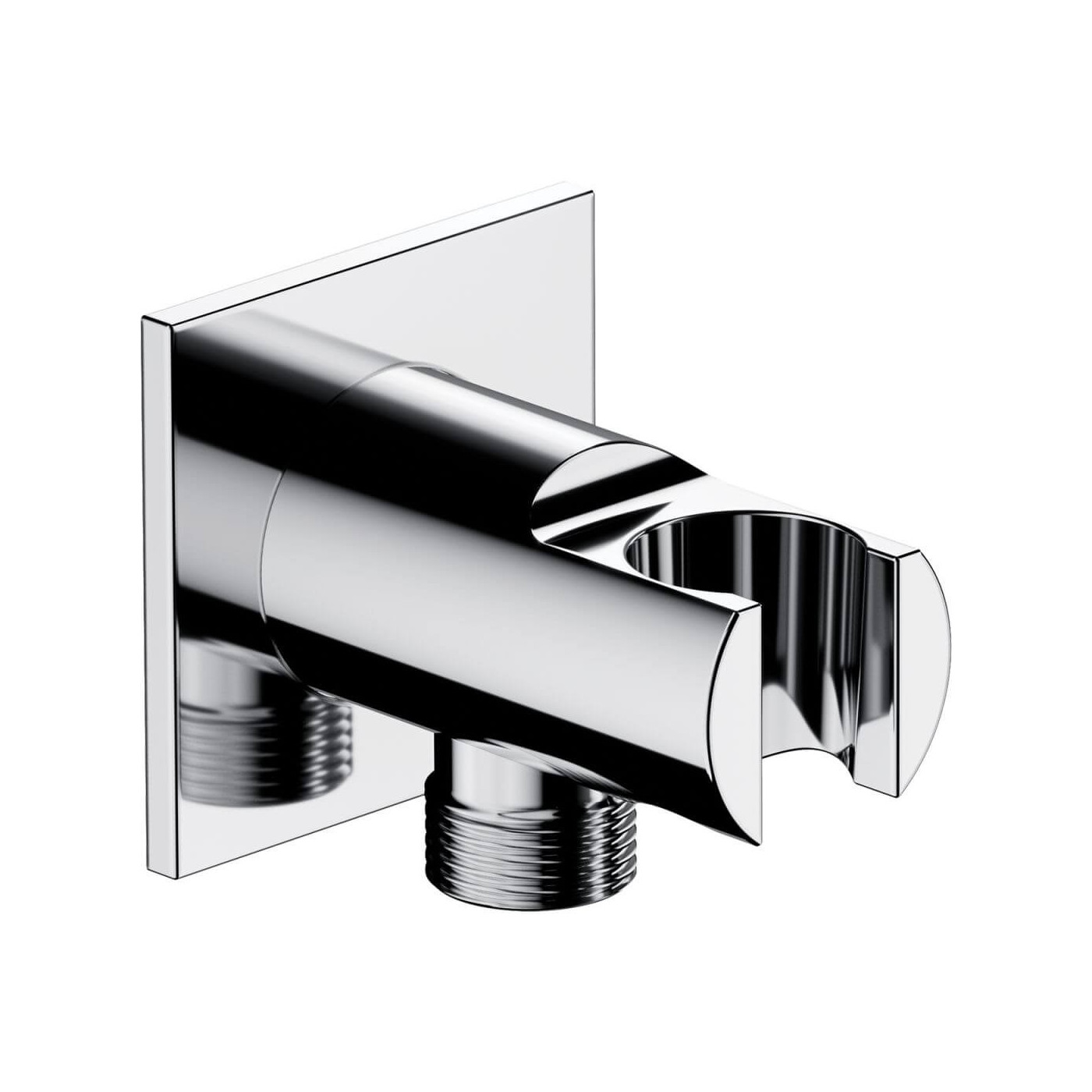 Przyłącze Kątowe Z Uchwytem Chrom Contour 8873C/KCR Omnires