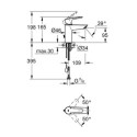 Bateria Umywalkowa Rozmiar S Start FastFixation 32277002 Grohe