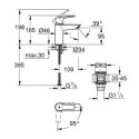 Bateria Umywalkowa Rozmiar S Start FastFixation 23551002 Grohe