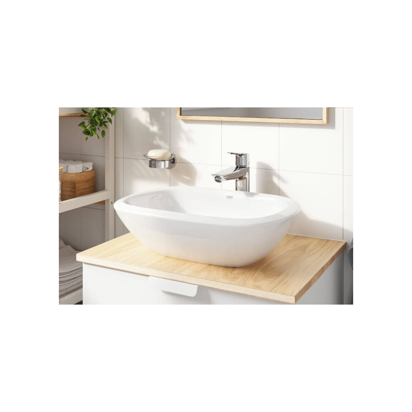 Bateria Umywalkowa Rozmiar M z Korkiem Klik-Klak Start FastFixation 24204002 Grohe