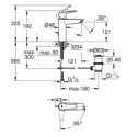 Bateria Umywalkowa Rozmiar M Start FastFixation 23552002 Grohe
