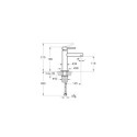 Bateria Umywalkowa Origin A42556 Vitra