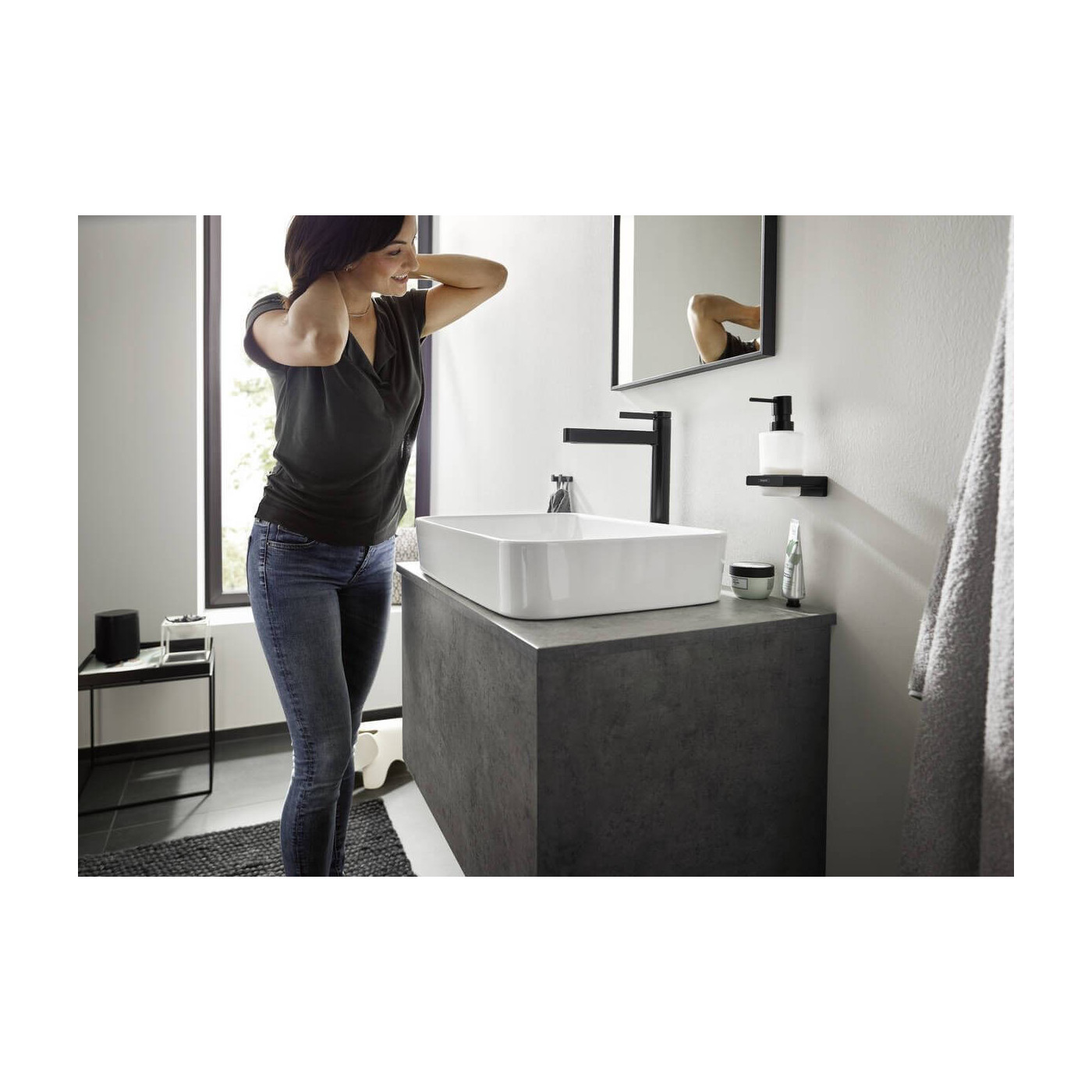 Bateria Umywalkowa Finoris 260 Do Mis Umywalkowych Z Kompletem Odpływowym Pusz-Open 76070670 Hansgrohe