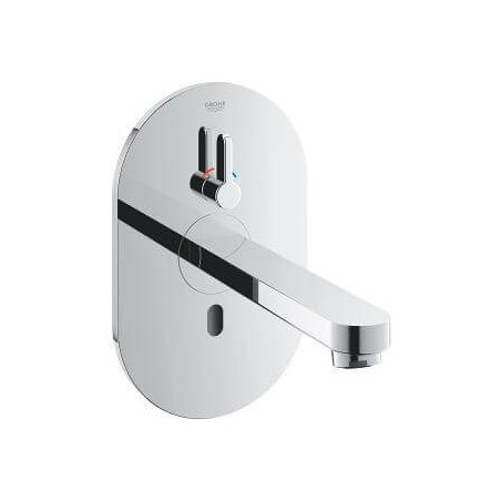 Elektroniczna Bateria Umywalkowa Na Podczerwień Z Regulowanym Ogranicznikiem Temperatury Eurosmart Cosmopolitan T 36315000 Grohe