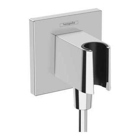 Przyłącze Węża E Z Uchwytem Prysznicowym FixFit Chrom 26889000 Hansgrohe