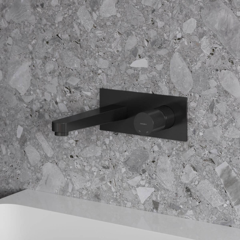 Bateria Umywalkowa Podtynkowa Contour Antracyt CT8015AT Omnires