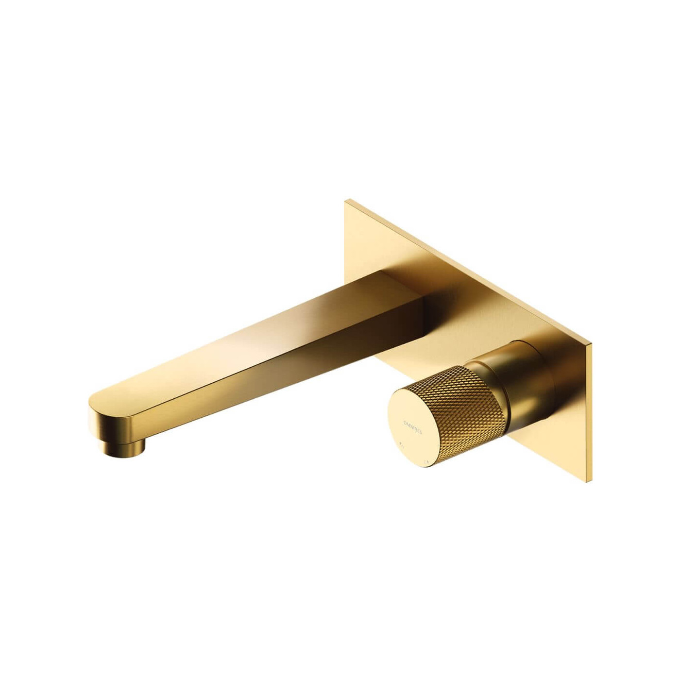 Bateria Umywalkowa Podtynkowa Contour Złoty Szczotkowany CT8015GLB Omnires