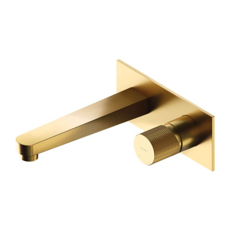 Bateria Umywalkowa Podtynkowa Contour Złoty Szczotkowany CT8015GLB Omnires
