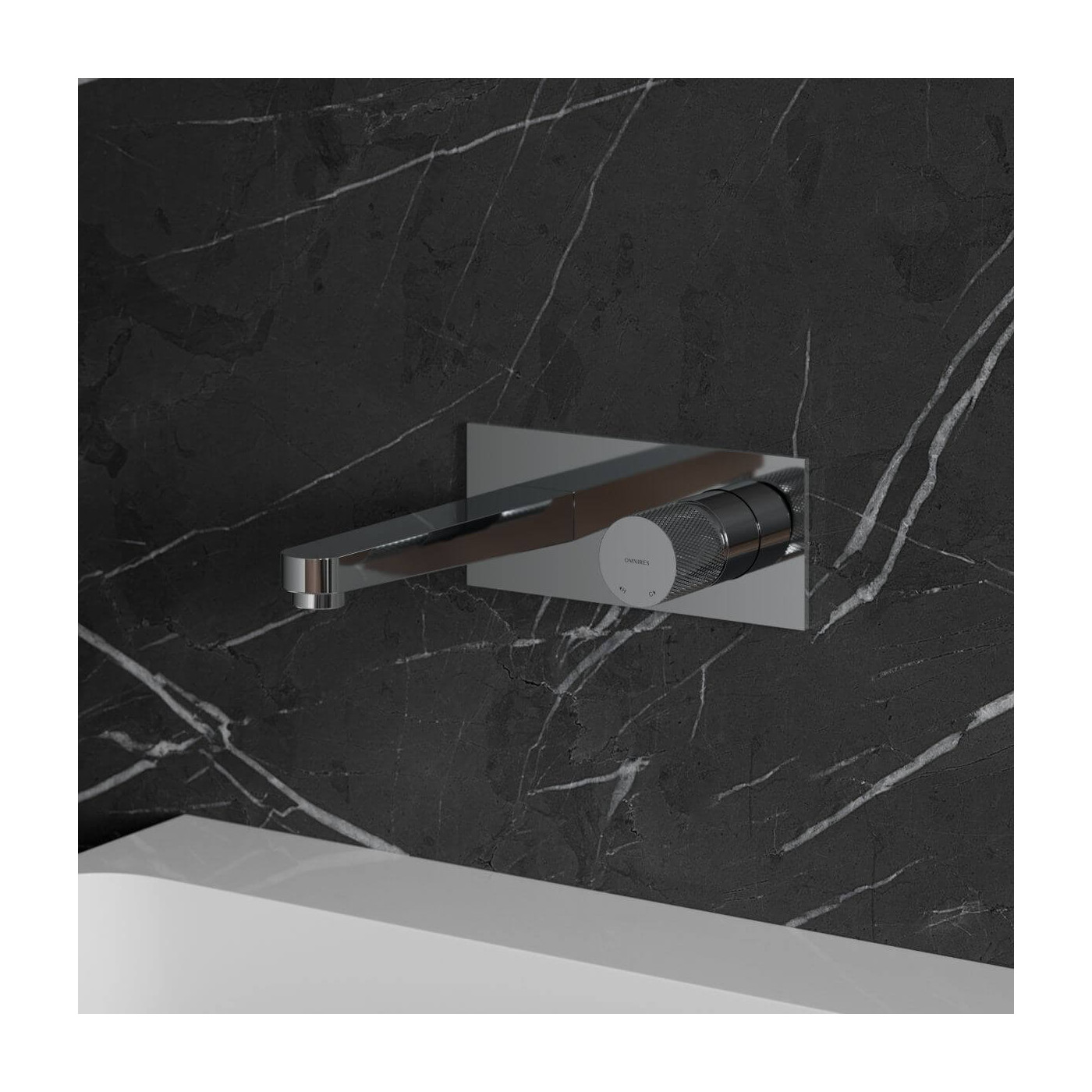 Bateria Umywalkowa Podtynkowa Contour Chrom CT8015CR Omnires