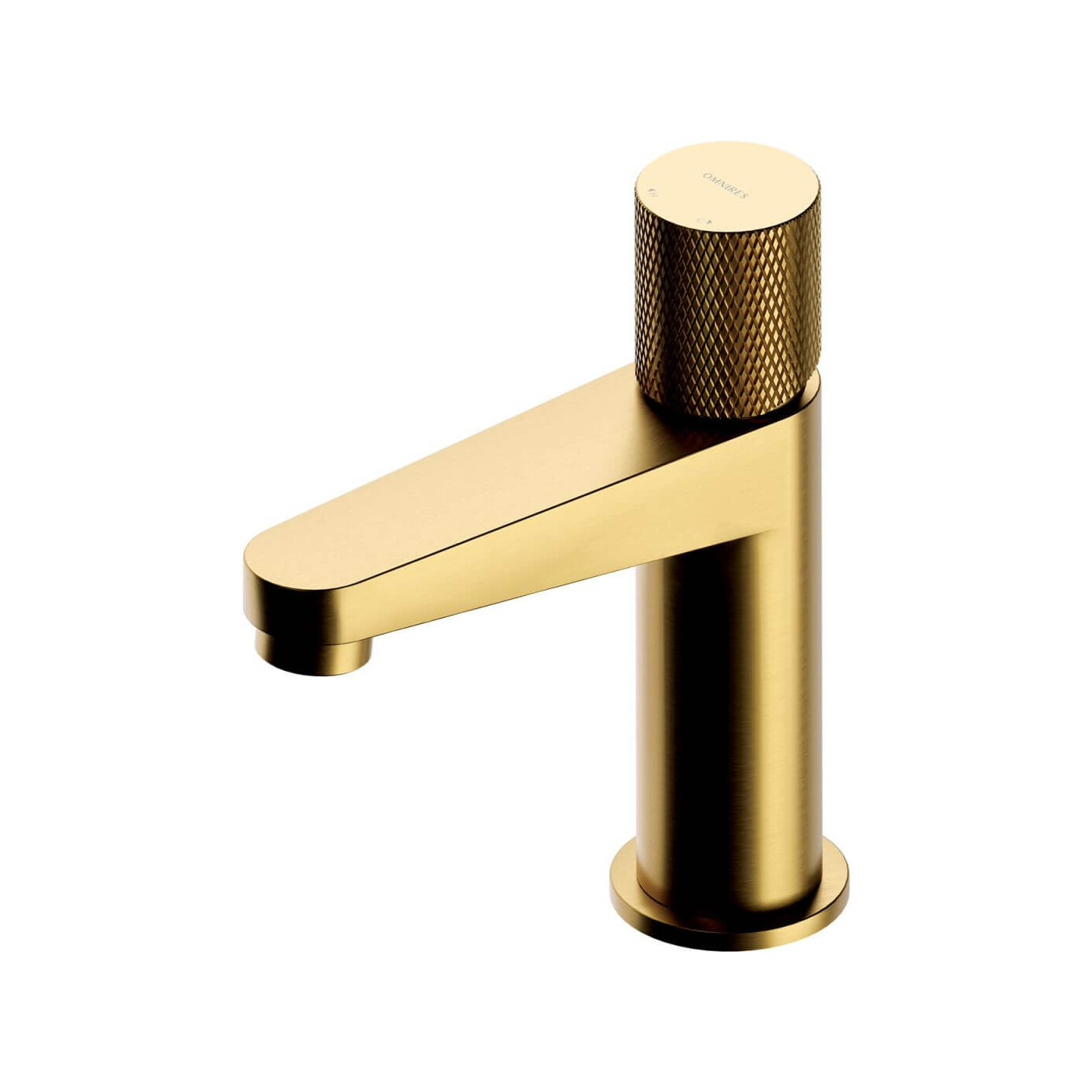 Bateria Umywalkowa Stojąca Contour Złoty Szczotkowany CT8010GLB Omnires