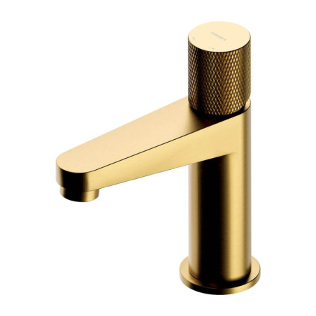 Bateria Umywalkowa Stojąca Contour Złoty Szczotkowany CT8010GLB Omnires