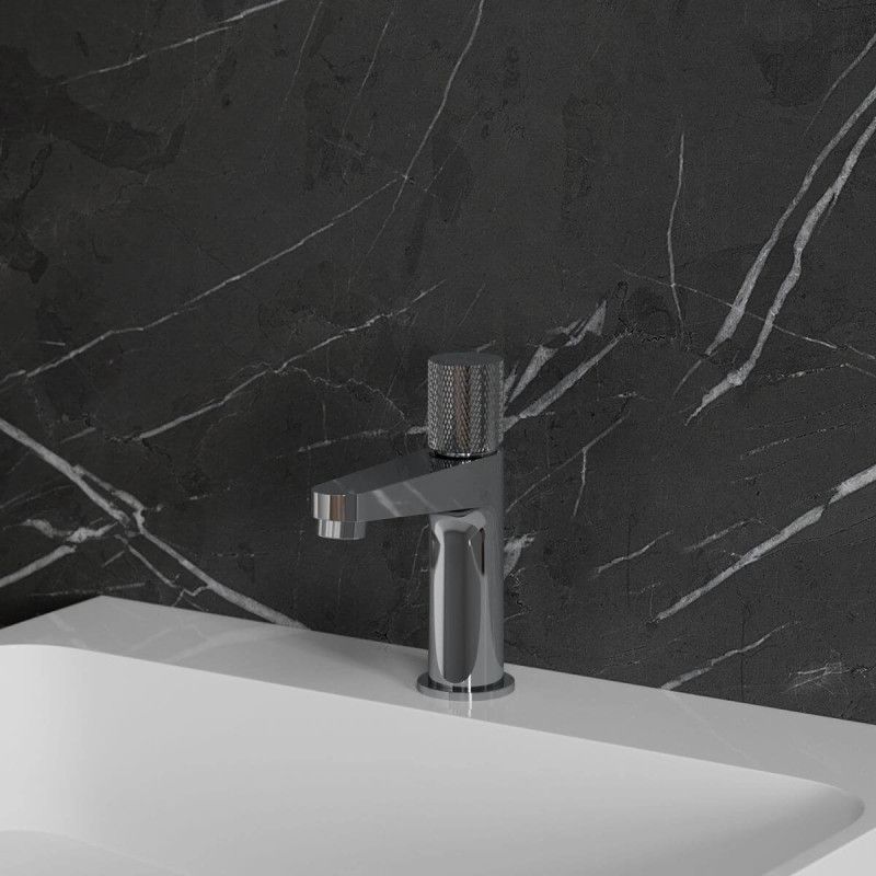 Bateria Umywalkowa Stojąca Contour Chrom CT8010CR Omnires