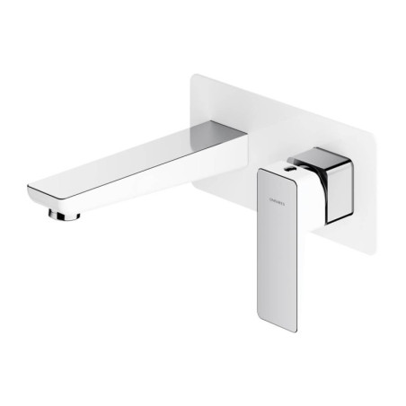 Bateria Umywalkowa Podtynkowa Parma Chrom/Biały PM7415CRB Omnires