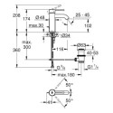 Bateria Umywalkowa Rozmiar S Essence Cool Sunrise 24171GL1 Grohe