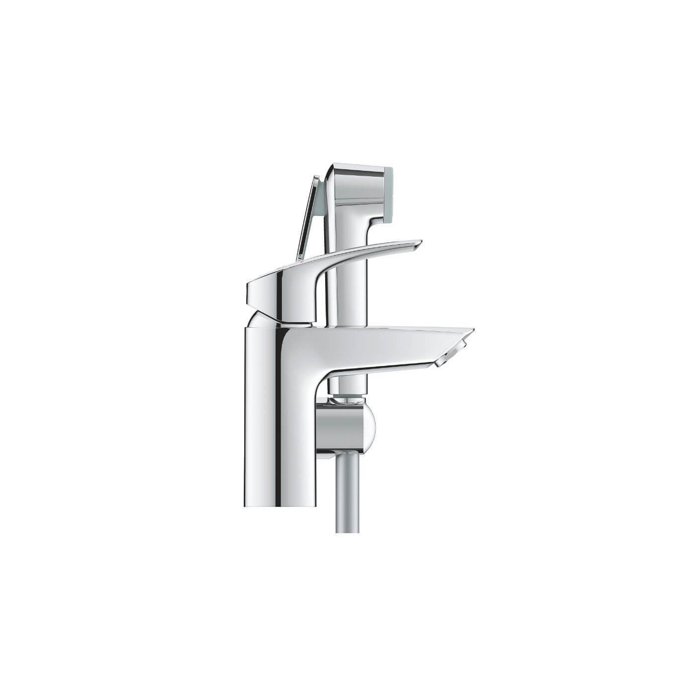 Bateria Umywalkowa Rozmiar S Z Bidetką Eurosmart Chrom 23124003 Grohe