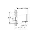 Kolanko Przyłączeniowe Tempesta Chrom 28671001 Grohe