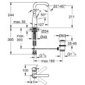 Bateria Umywalkowa Rozmiar L Essence 24174GN1 Grohe