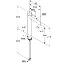 Bateria Umywalkowa Bozz Złoty Szczotkowany 38286N076 Kludi