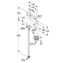 Bateria Umywalkowa Bozz Złoty Szczotkowany 38288N076 Kludi