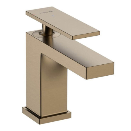 Bateria Umywalkowa Tecturis E Coolstart Brąz Szczotkowany 73001140 Hansgrohe