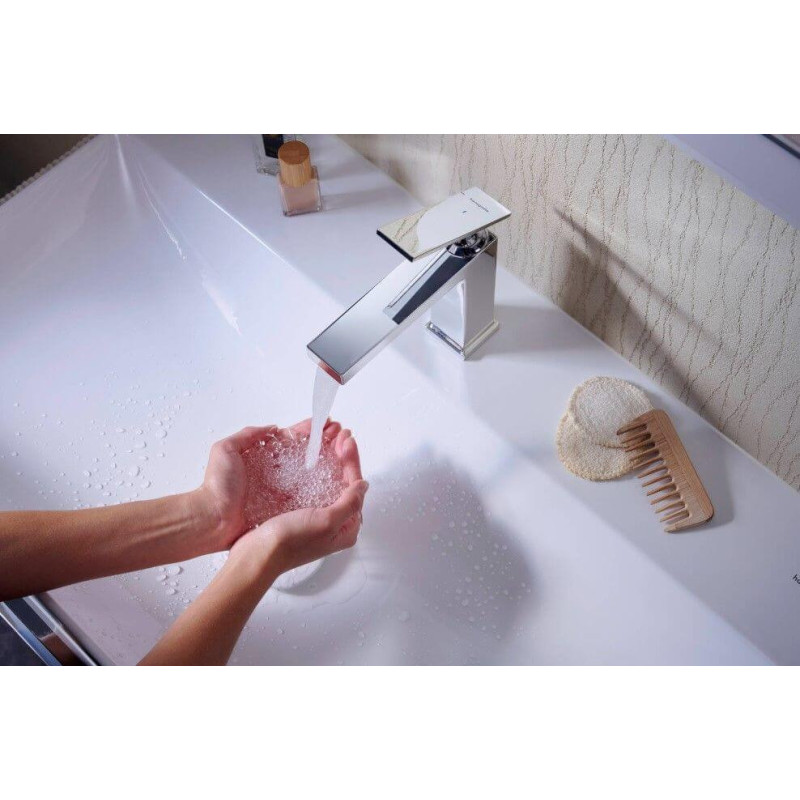Bateria Umywalkowa Tecturis E Coolstart Chrom 73012000 Hansgrohe