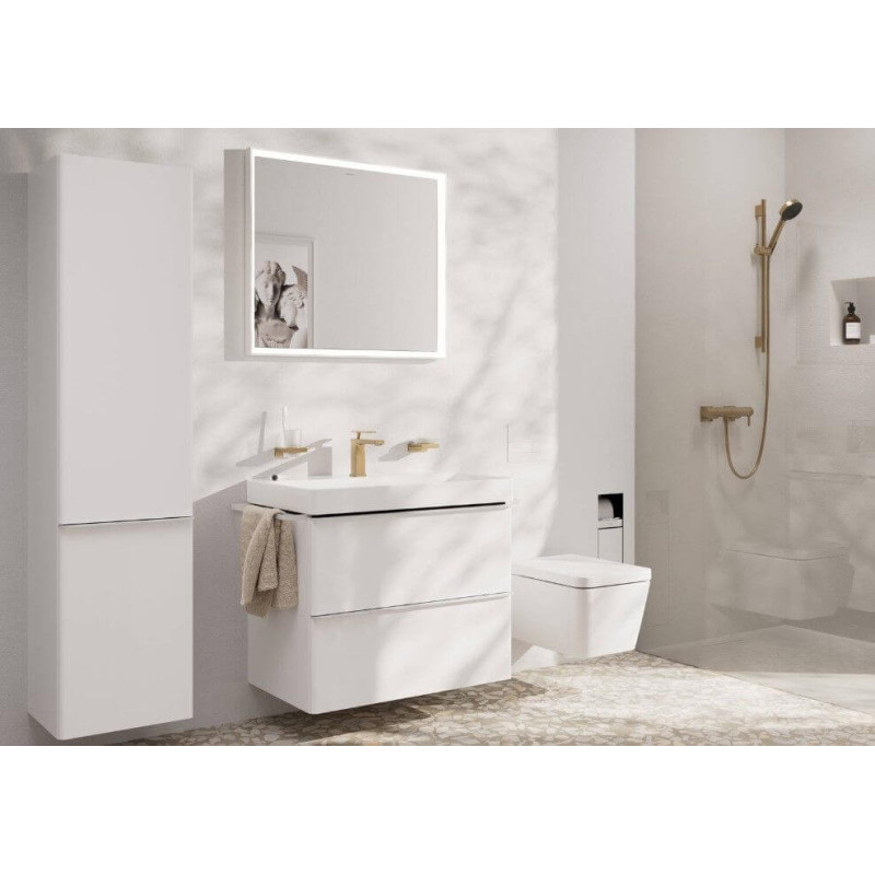 Bateria Umywalkowa Tecturis E Coolstart Brąz Szczotkowany 73012140 Hansgrohe