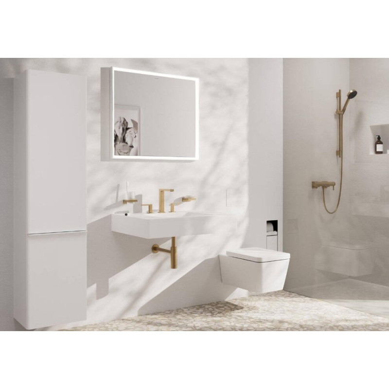 Bateria Umywalkowa Tecturis E Coolstart Brąz Szczotkowany 73030140 Hansgrohe