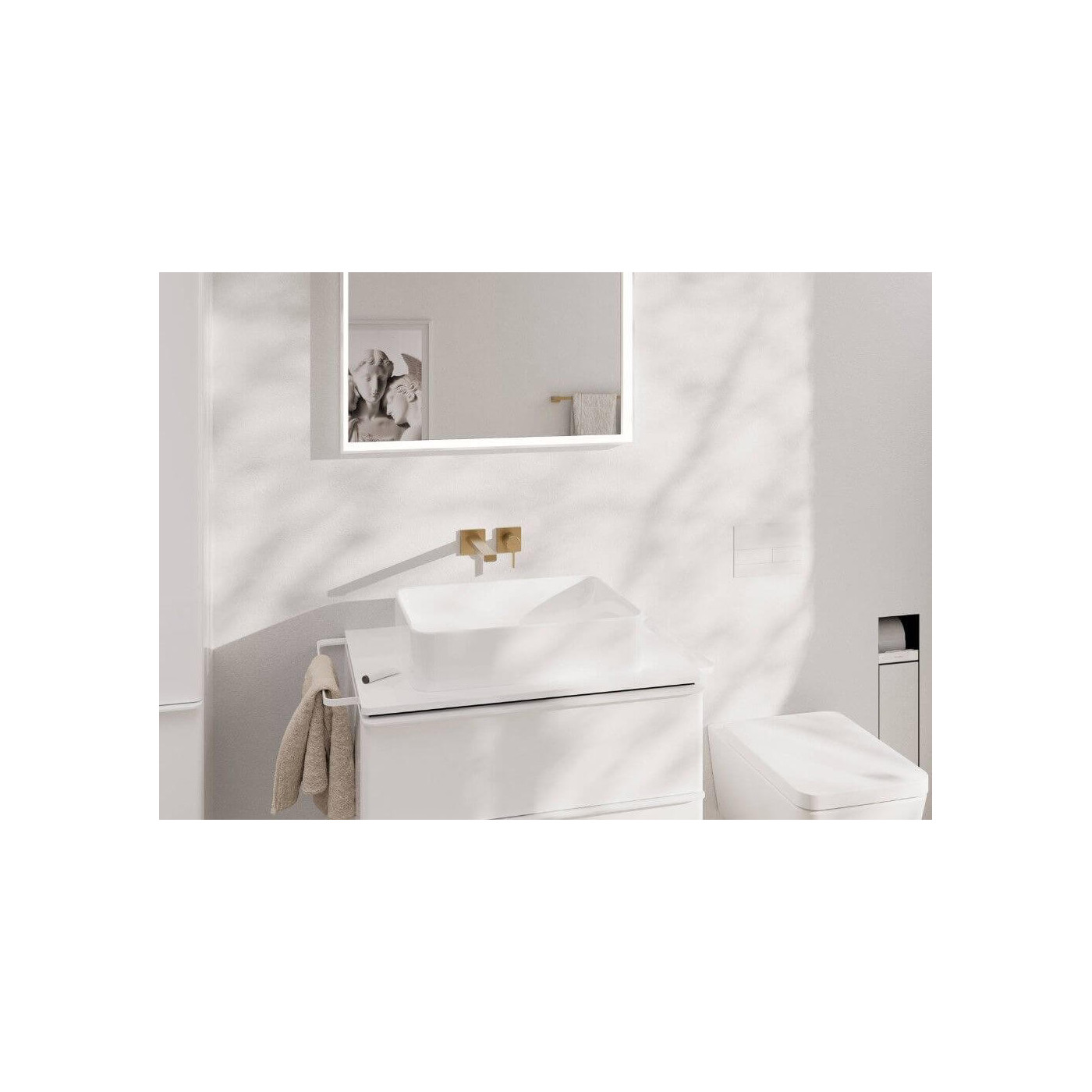 Bateria Umywalkowa Tecturis E Brąz Szczotkowany 73051140 Hansgrohe