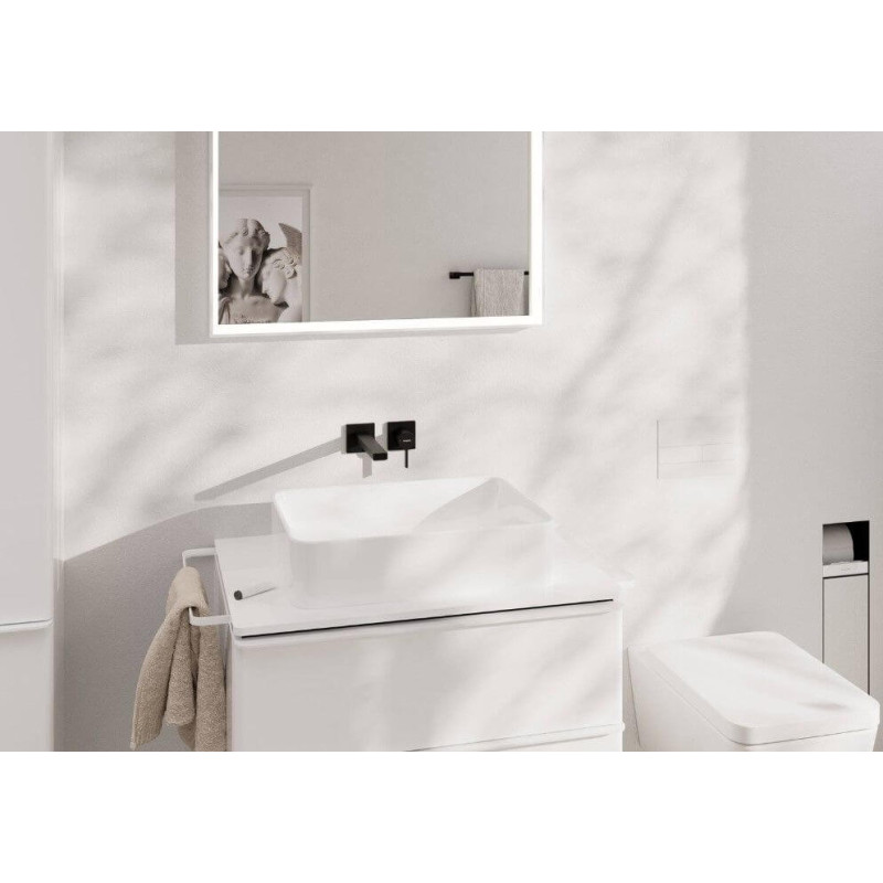 Bateria Umywalkowa Tecturis E Czarny Mat 73051670 Hansgrohe