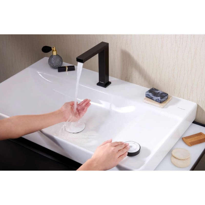 Bateria Umywalkowa Tecturis E Coolstart Czarny Mat 73053670 Hansgrohe