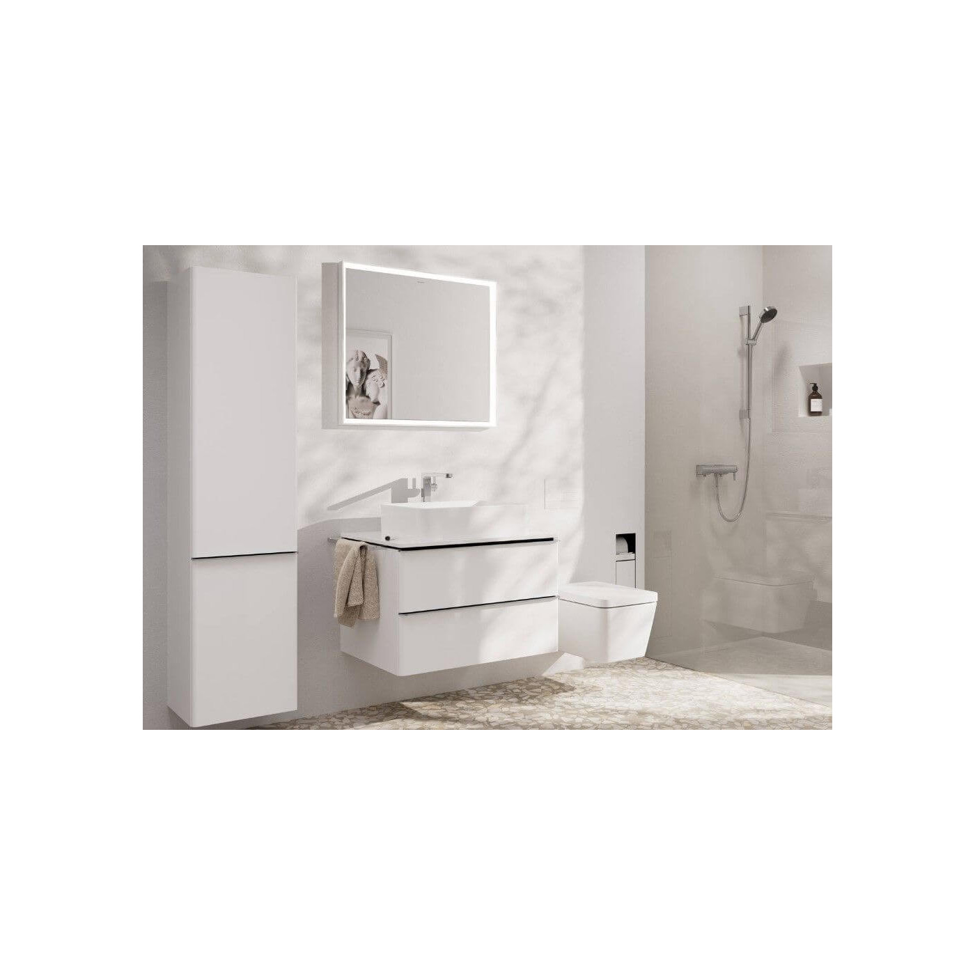 Bateria Umywalkowa Tecturis E Coolstart Chrom 73070000 Hansgrohe