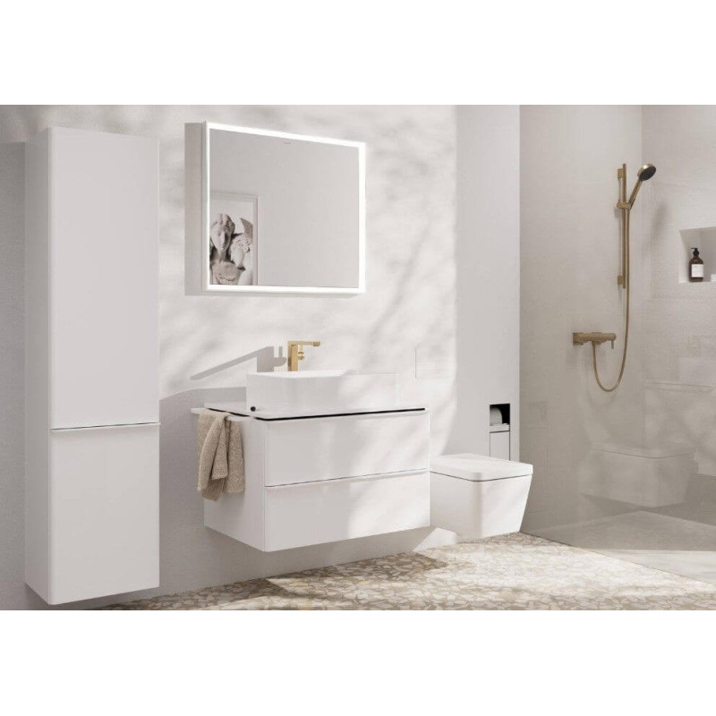 Bateria Umywalkowa Tecturis E Coolstart Brąz Szczotkowany 73070140 Hansgrohe