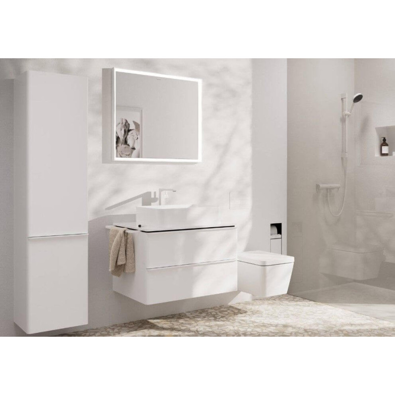 Bateria Umywalkowa Tecturis E Coolstart Biały Mat 73070700 Hansgrohe