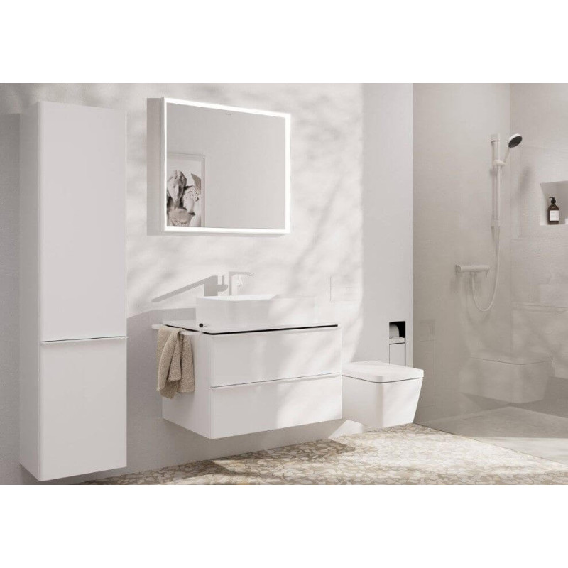 Bateria Umywalkowa Tecturis E Coolstart Biały Mat 73072700 Hansgrohe
