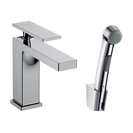Bateria Umywalkowa Tecturis E Z Główką Bidette Chrom 73210000 Hansgrohe
