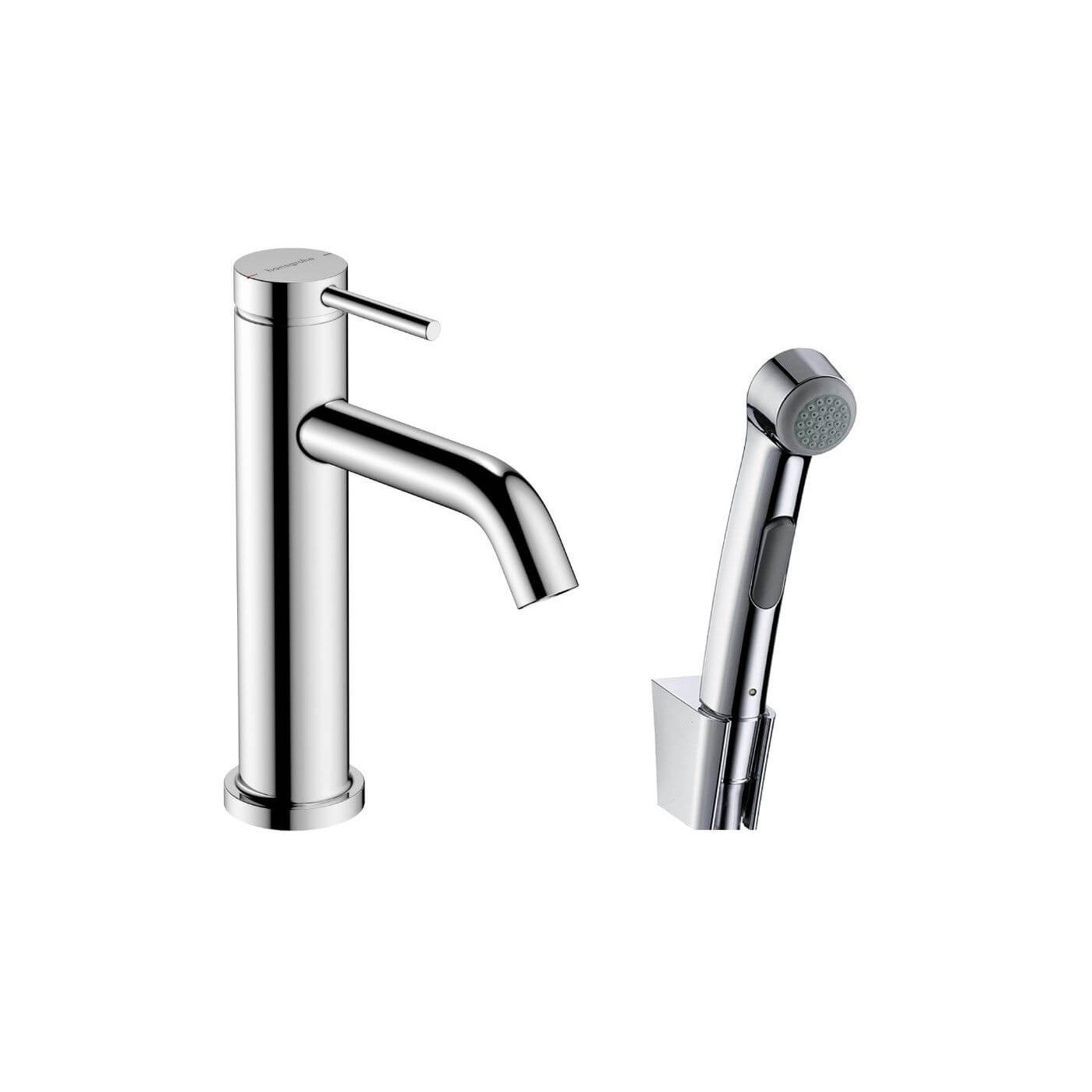 Bateria Umywalkowa Tecturis S Z Główką Bidette Chrom 73211000 Hansgrohe