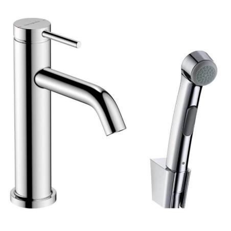 Bateria Umywalkowa Tecturis S Z Główką Bidette Chrom 73211000 Hansgrohe