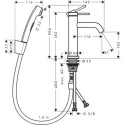 Bateria Umywalkowa Tecturis S Coolstart Chrom 73301000 Hansgrohe