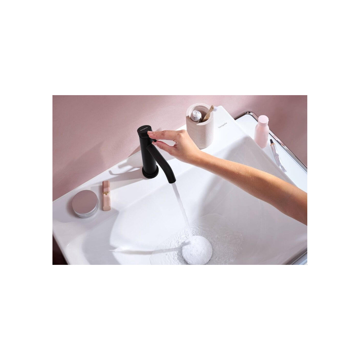 Bateria Umywalkowa Tecturis S Coolstart Czarny Mat 73312670 Hansgrohe