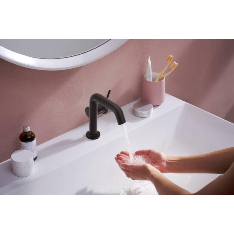 Bateria Umywalkowa Tecturis S Coolstart Czarny Mat 73320670 Hansgrohe