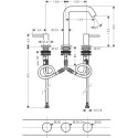 Bateria Umywalkowa Tecturis S Czarny Mat 73330670 Hansgrohe