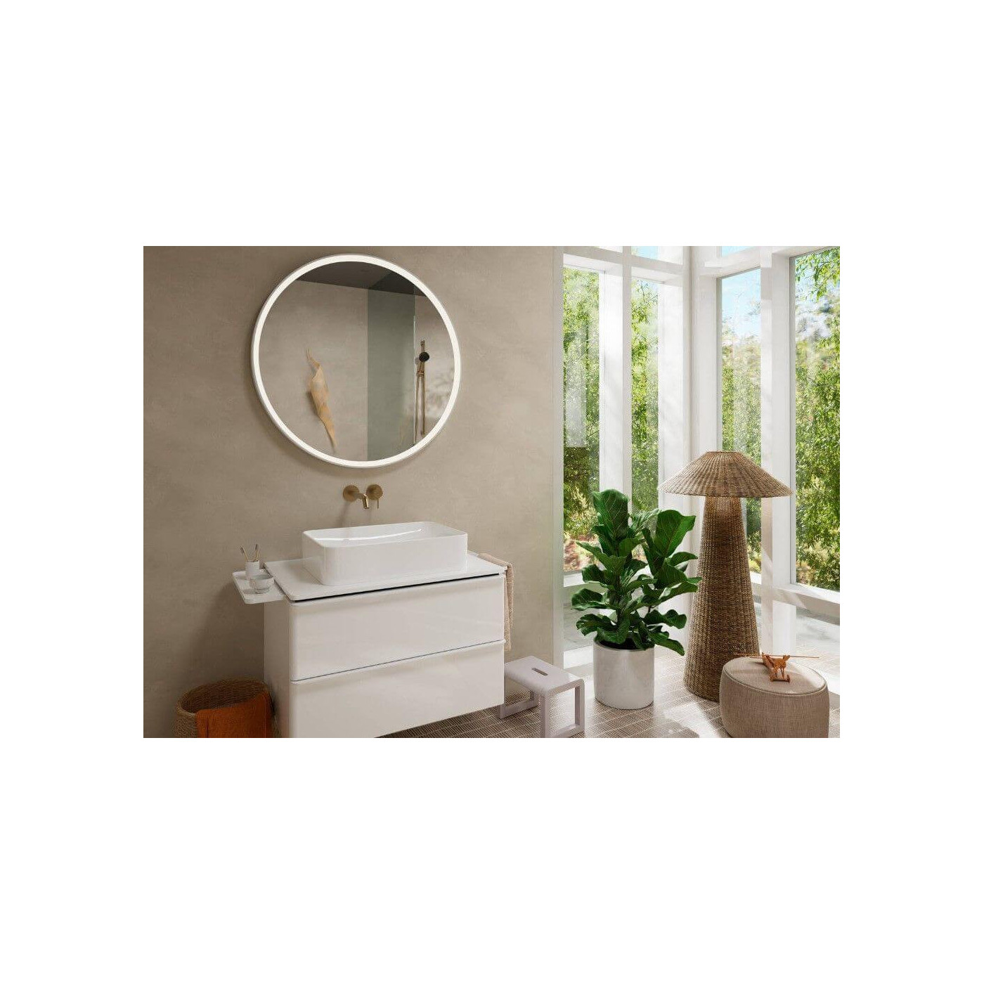 Bateria Umywalkowa Tecturis S Brąz Szczotkowany 73351140 Hansgrohe