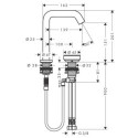 Bateria Umywalkowa Tecturis S Coolstart Chrom 73353000 Hansgrohe