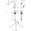 Bateria Umywalkowa Tecturis S Coolstart Chrom 73360000 Hansgrohe
