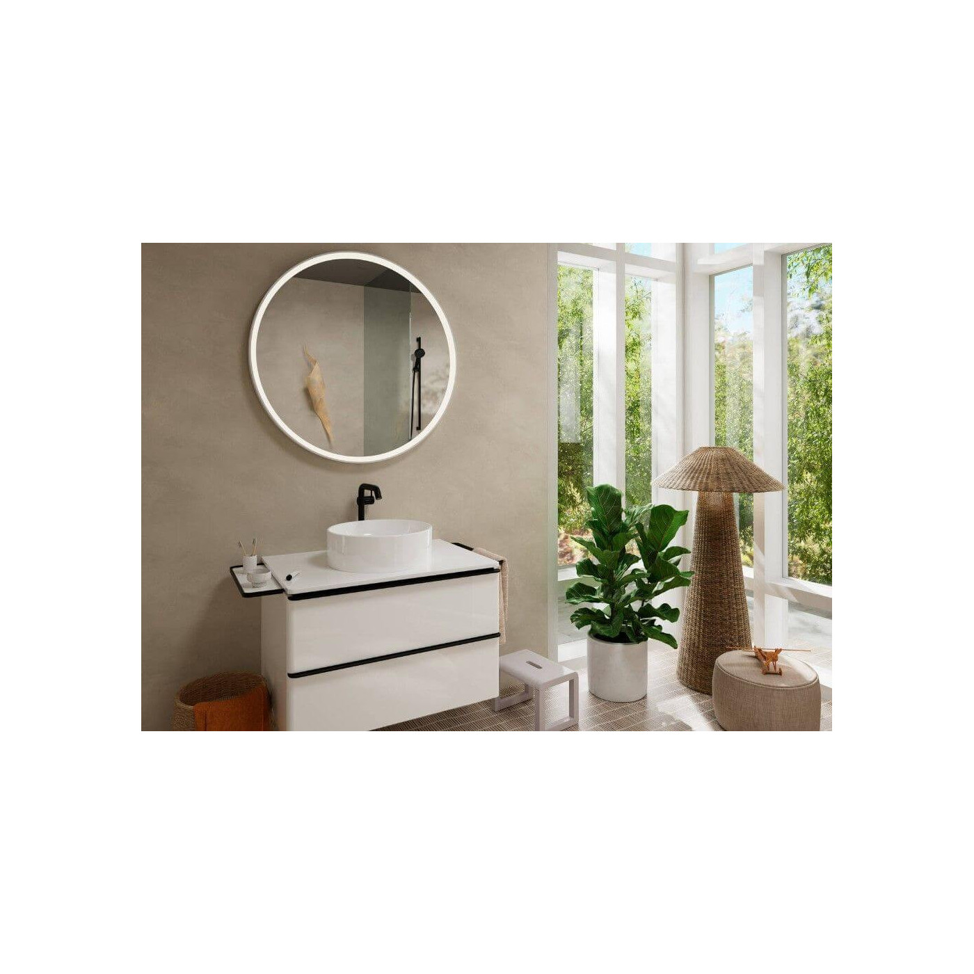 Bateria Umywalkowa Tecturis S Coolstart Czarny Mat 73370670 Hansgrohe