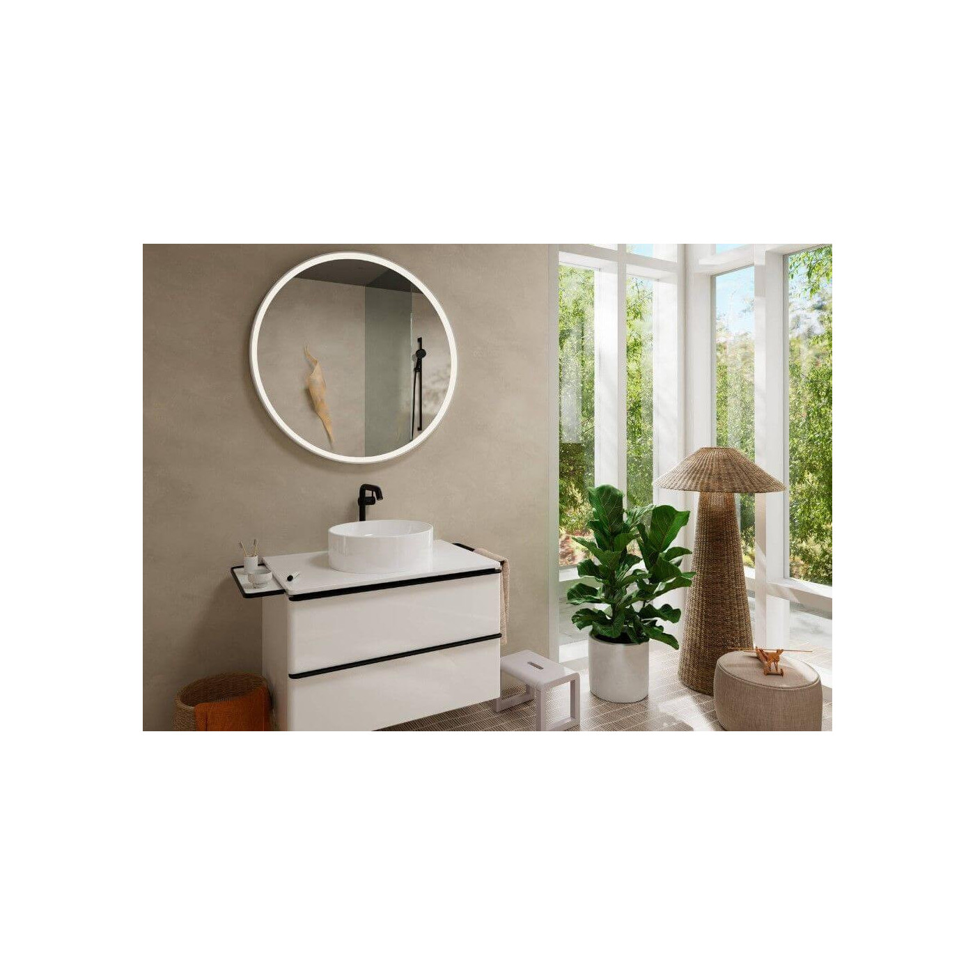 Bateria Umywalkowa Tecturis S Coolstart Czarny Mat 73372670 Hansgrohe