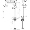 Bateria Umywalkowa Tecturis S Coolstart Biały Mat 73372700 Hansgrohe